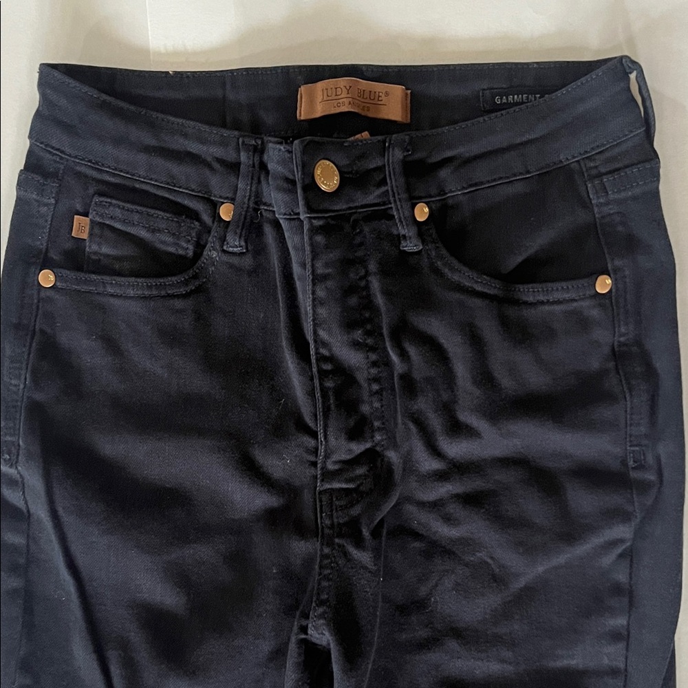 Judy Blue Women's Skinny Jeans Dark Blue 5/27 high wasted skinny denim